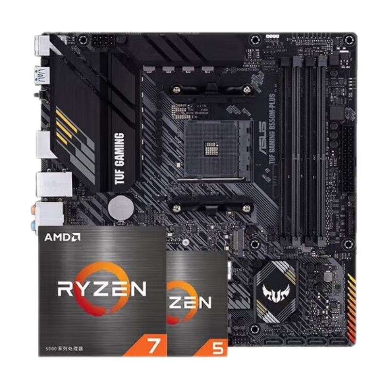 AMD CPU ˶B450 B550MCPUװ Uװ ˶TUF B550M-PLUS   R5 5600(ɢƬ)CPUװ
